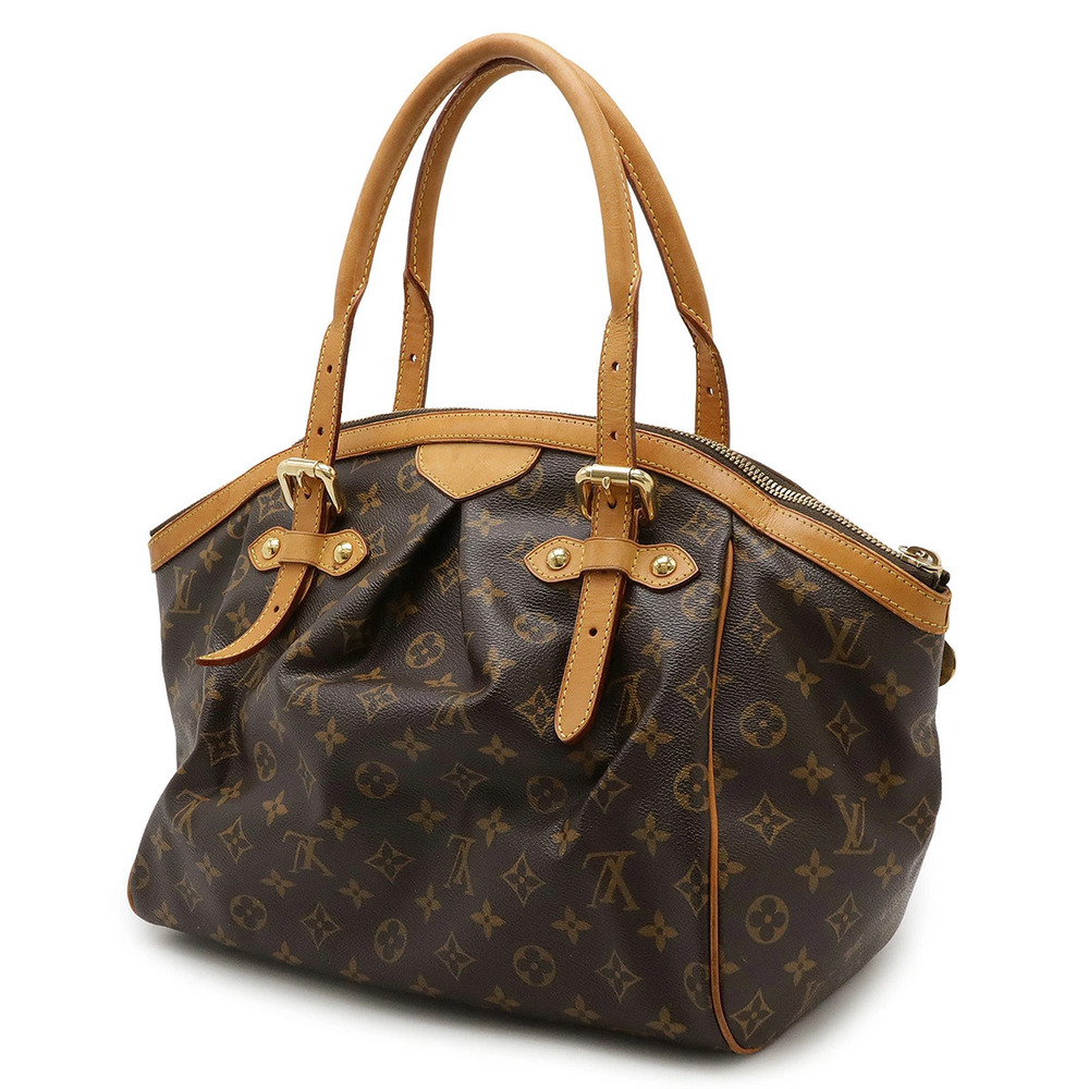 Louis Vuitton Tote Bag Shoulder Handbag Tivoli Monogram Brown